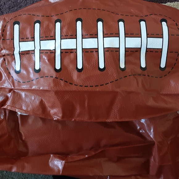 ADVERTISING SNAPPLE DRINKS HEAVY DUTY VINYL LARGE BLOWUP HANGING FOOTBALL NEW - Picture 3 of 5